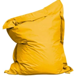 Housse vide de coussin de sol XXL jaune Oviala