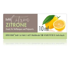 Huiles Parfumées De 10 Ml - Citron