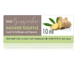 Huiles Parfumées De 10 Ml - Gingembre