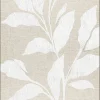 Image encadrée branche floral blanc et beige l.60 x H.90 cm Dada Art