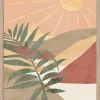 Image encadrée paysage du désert l.30 x H.40 cm Dada Art