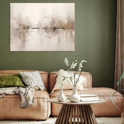 Impression sur toile abstrait loft moderne 100x75 cm xxl tableau décoration deco murale intissée pour salon chambre cuisine