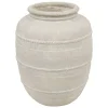 Jarre Romia blanc H46cm - Atmosphera
