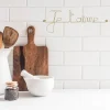 Je t'aime - Sculpture fil de fer 40-50 cm - Bijoux de mur