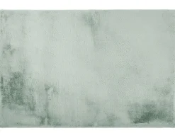 Joy - tapis rectangulaire - fausse fourrure - vert sauge - Lisa Design
