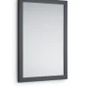 Kim - Miroir avec cadre - Anthracite - 48x68cm