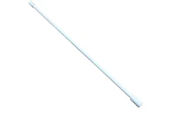 Kit barre de rideau GoodHome embout bouchon 70/100 Dokos Mat