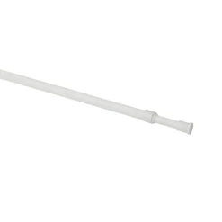 Kit barre de rideau GoodHome 70/100 Blanc mat Konera