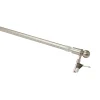 Kit barre de rideau GoodHome avec support 70/100 Nickel Konera