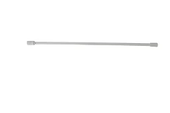Kit barre de rideau GoodHome embout bouchon 50/80 Dokos Mat