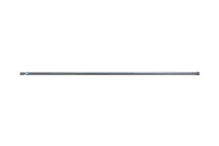 Kit barre de rideau GoodHome 50/80 Konera Nickel