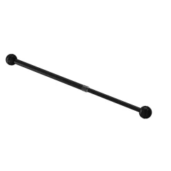 Kit Barre de vitrage Dokos GoodHome extensible ⌀7/9mm Long.50/80cm noir