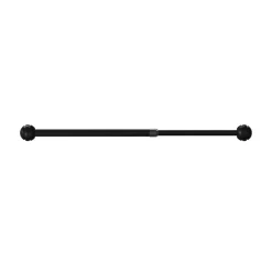Kit Barre de vitrage Dokos GoodHome extensible ⌀7/9mm Long.70/100cm noir