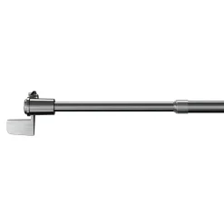 Kit Barre de vitrage GoodHome extensible ⌀7/9mm Long.70/100cm argent