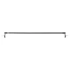 Kit Barre de vitrage GoodHome extensible ⌀7/9mm Long.100/150cm argent