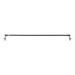 Kit Barre de vitrage GoodHome extensible ⌀7/9mm Long.100/150cm argent