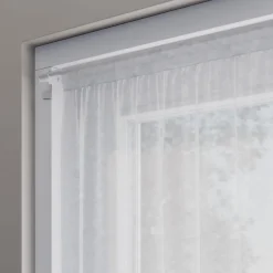 Kit Barre de vitrage GoodHome extensible ⌀7/9mm Long.70/100cm blanc