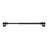 Kit Barre de vitrage Konera GoodHome extensible ⌀7/9mm Long.50/80cm noir