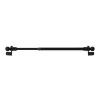 Kit Barre de vitrage Konera GoodHome extensible ⌀7/9mm Long.70/100cm noir