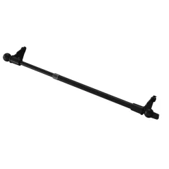 Kit Barre de vitrage Konera GoodHome extensible ⌀7/9mm Long.70/100cm noir
