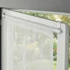 Kit barres de rideaux 30/50 blanc mat x 2