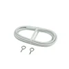 Kit câble pour Rideau occultant polyester 1 m blanc