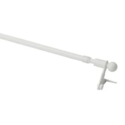 Kit de barre de rideau avec support GoodHome 30/50 Blanc mat Konera