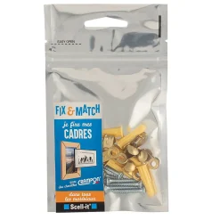 Kit de fixation cadres et tableaux Scell-It "Je fixe"