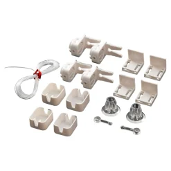 Kit de guidage latéral de store enrouleur tansparent