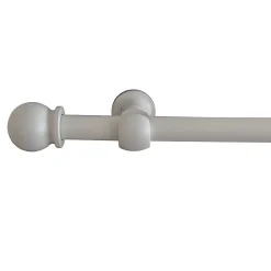 Kit de tringle à rideau 164cm, ⌀28mm blanc