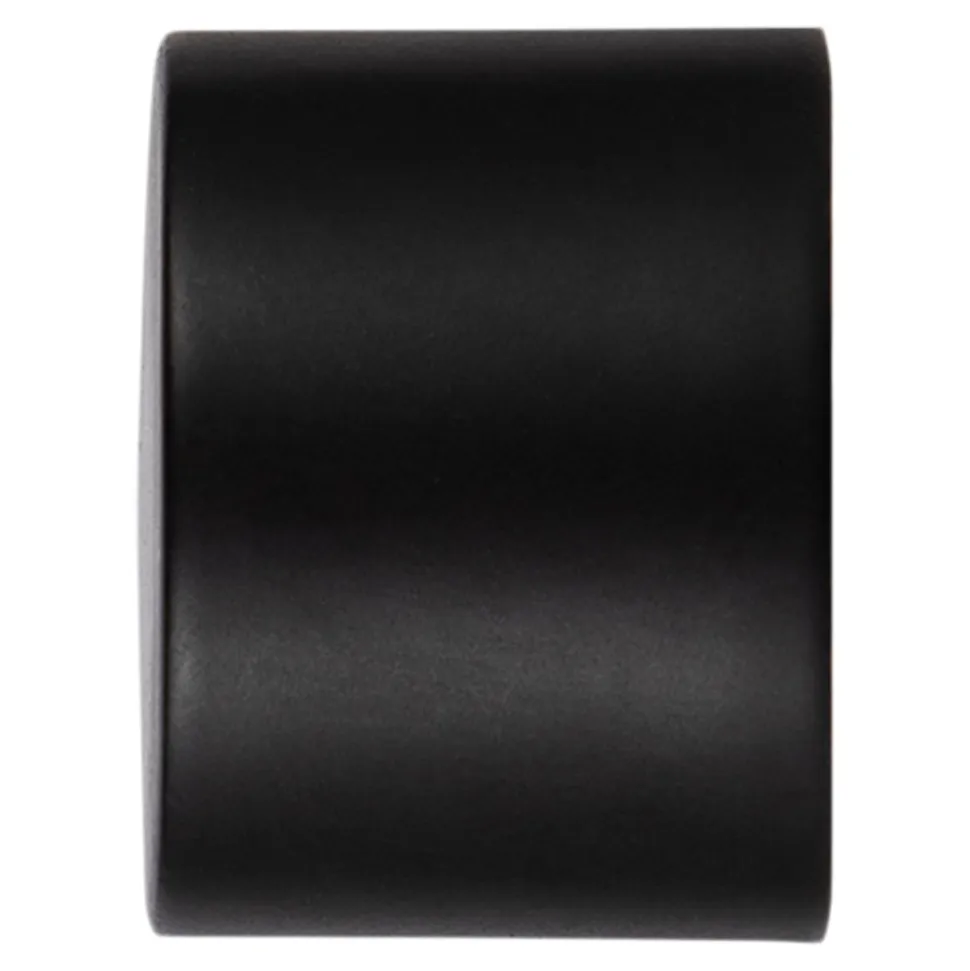 Kit de tringle à rideau extensible embout bouchon Odali 120/210 cm, Ø13/16 mm noir mat