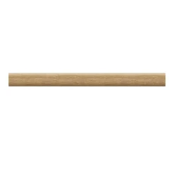 Kit de tringle à rideau extensible simple embout boule Syros effet chêne 200/330cm Ø25/28mm GoodHome