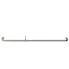 Kit de tringle à rideau extensible industriel Athens GoodHome 120/210 cm, Ø25/28 mm gris