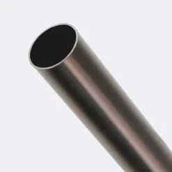 Kit de tringle à rideaux Carbone 300cm Diam.20mm Embout Boule - Fixation Mur - Boulet