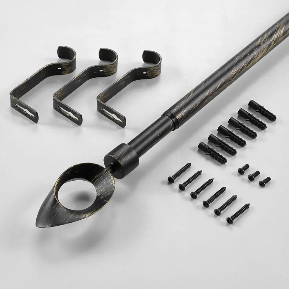 Kit de tringle à rideaux extensible OVALON