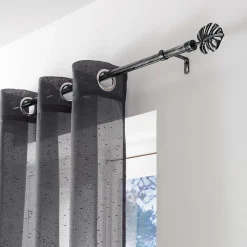Kit de tringle à rideaux extensible Feuille