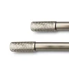 Kit de Tringle à Rideaux, Extensible 120 à 210 cm, Gris, Support et Tringle