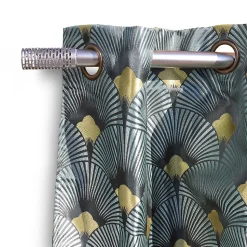 Kit de Tringle à Rideaux, Extensible 120 à 210 cm, Gris, Support et Tringle