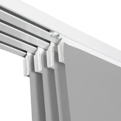 Kit Panneau Japonais (Panneau coulissant) Screen (degré d'ouverture 10%) Gris Perle 191x270cm , Viewtex