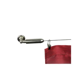 Kit Tringle à Rideau Câble Acier 5 Mètres