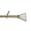 Kit tringle à rideaux extensible cône (120-210 cm - Doré)