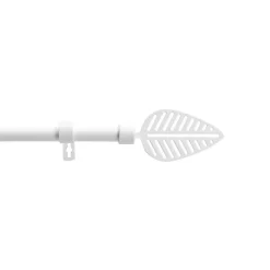 Kit tringle extensible 120 à 210 cm peint Stylea blanc