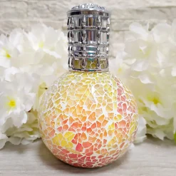 Lampe catalytique Mosaïque Bicolore (200ml). Élimine les mauvaises odeurs et les impuretés de l'air sans les masquer