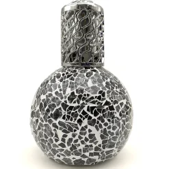 Lampe Catalytique Mosaïque Noir (200 ml). Élimine les mauvaises odeurs et les impuretés de l'air sans les masquer