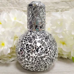 Lampe Catalytique Mosaïque Noir (200 ml). Élimine les mauvaises odeurs et les impuretés de l'air sans les masquer