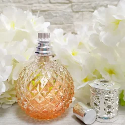 Lampe Catalytique Orange Diamonds (100ml). Assainit l'environnement et élimine mauvaises odeurs et impuretés de air