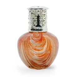 Lampe Catalytique Orange Waves (100ml). Assainit l'environnement et élimine mauvaises odeurs et impuretés de air sans les masquer