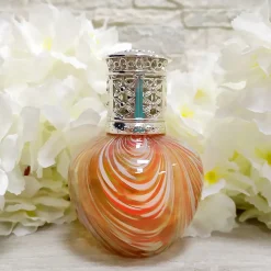 Lampe Catalytique Orange Waves (100ml). Assainit l'environnement et élimine mauvaises odeurs et impuretés de air sans les masquer