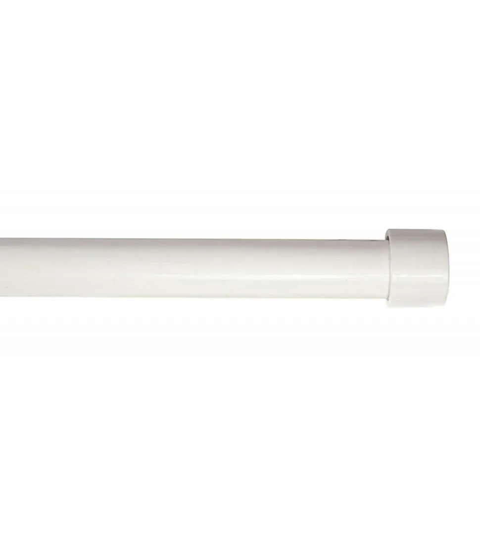 LANCASTER - Kit Tringle à Rideau Extensible diamètre 19mm - 110 à 210 cm