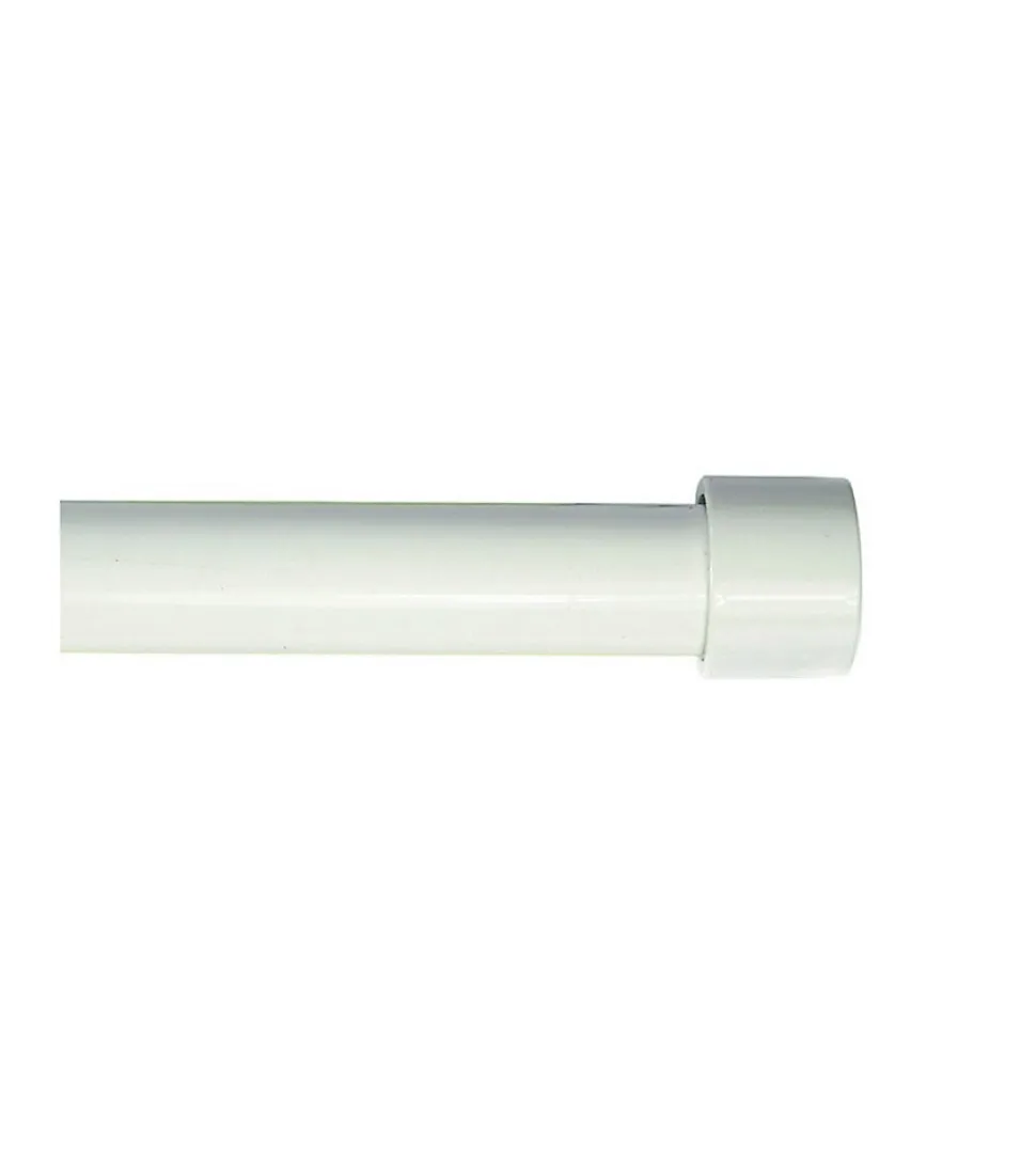 LANCASTER - Kit Tringle à Rideau Extensible diamètre 19mm - 110 à 210 cm